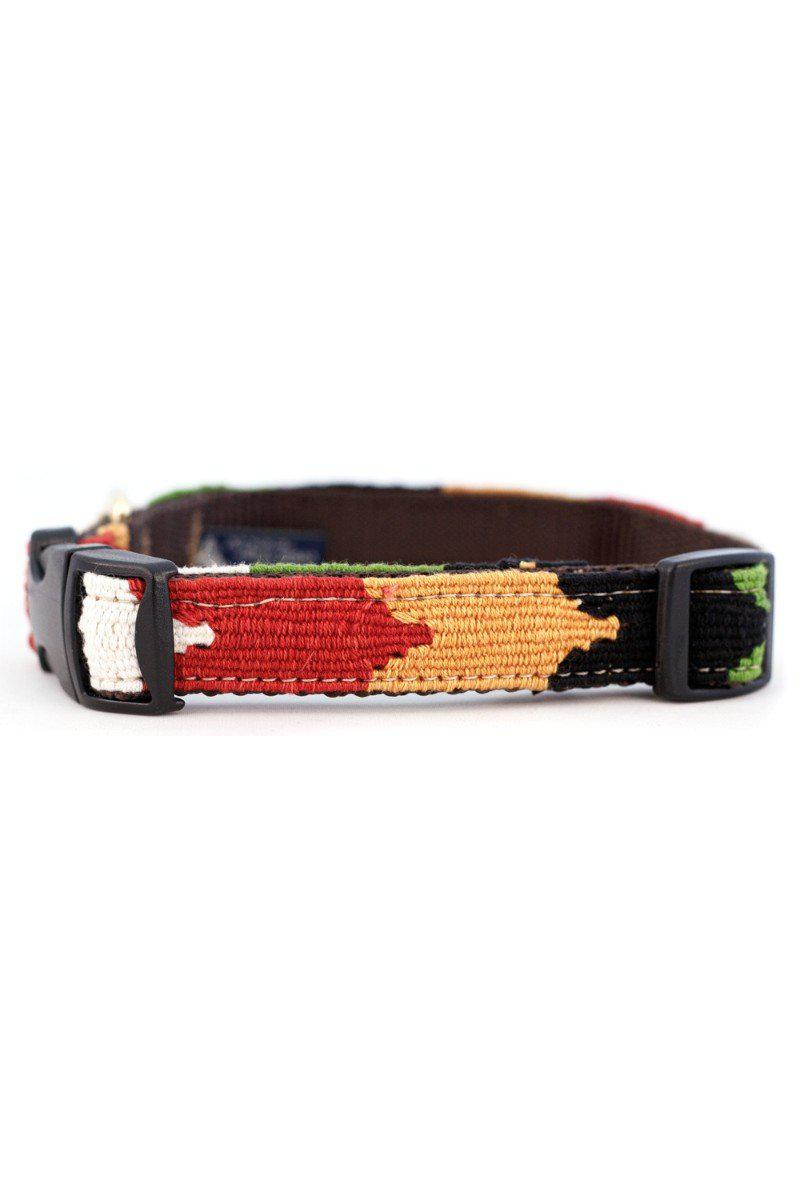 A Tail We Could Wag Harvest Chevron Dog Collar